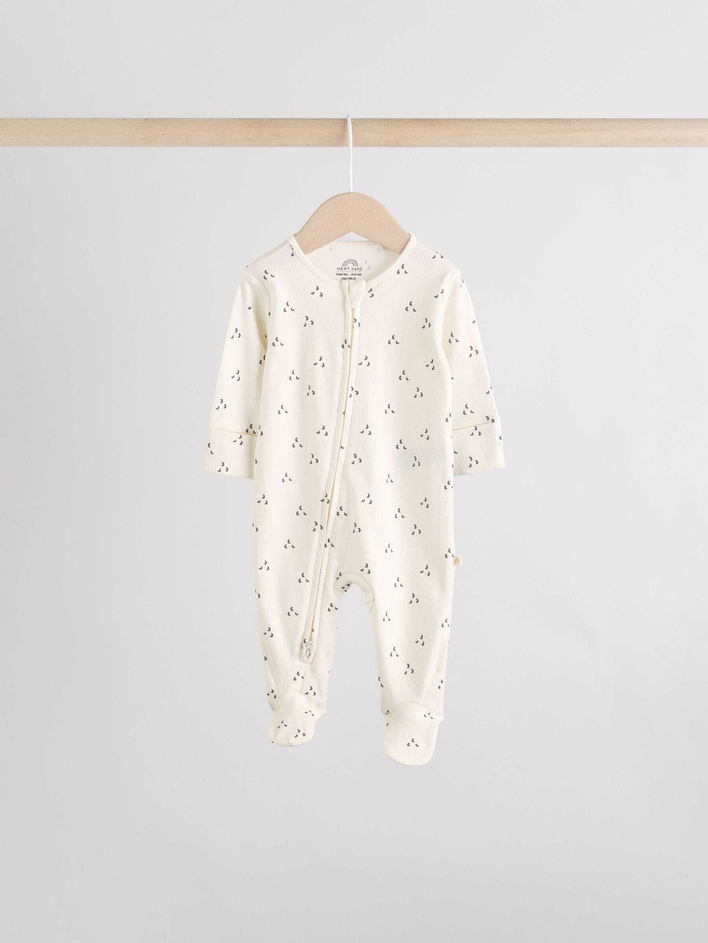 Комбинезон / Слип для малышей Next AW3-259, 4 шт., Кремовый, Бежевый