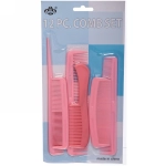 Расчески в наборе на блистере 12 шт, цвет микс