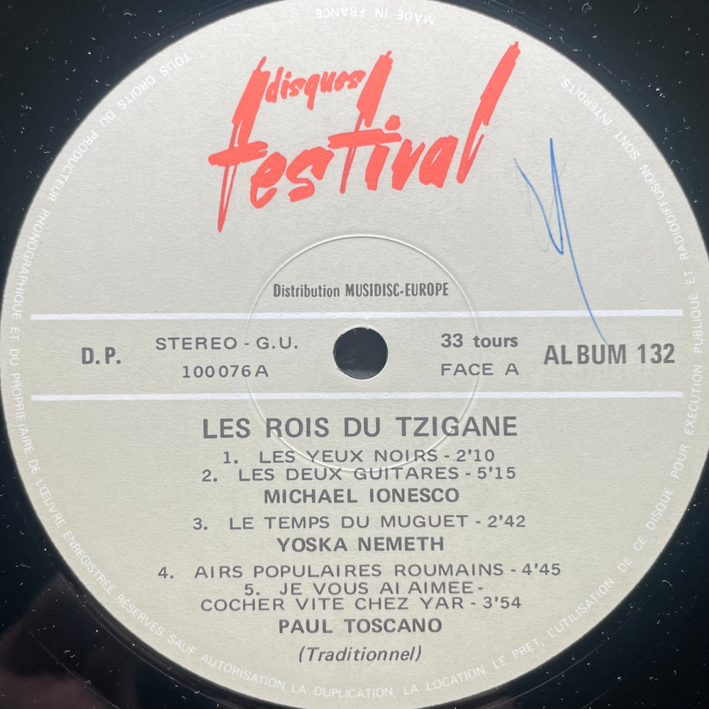 Сборник Les Rois Du Tzigane 2LP (Франция)