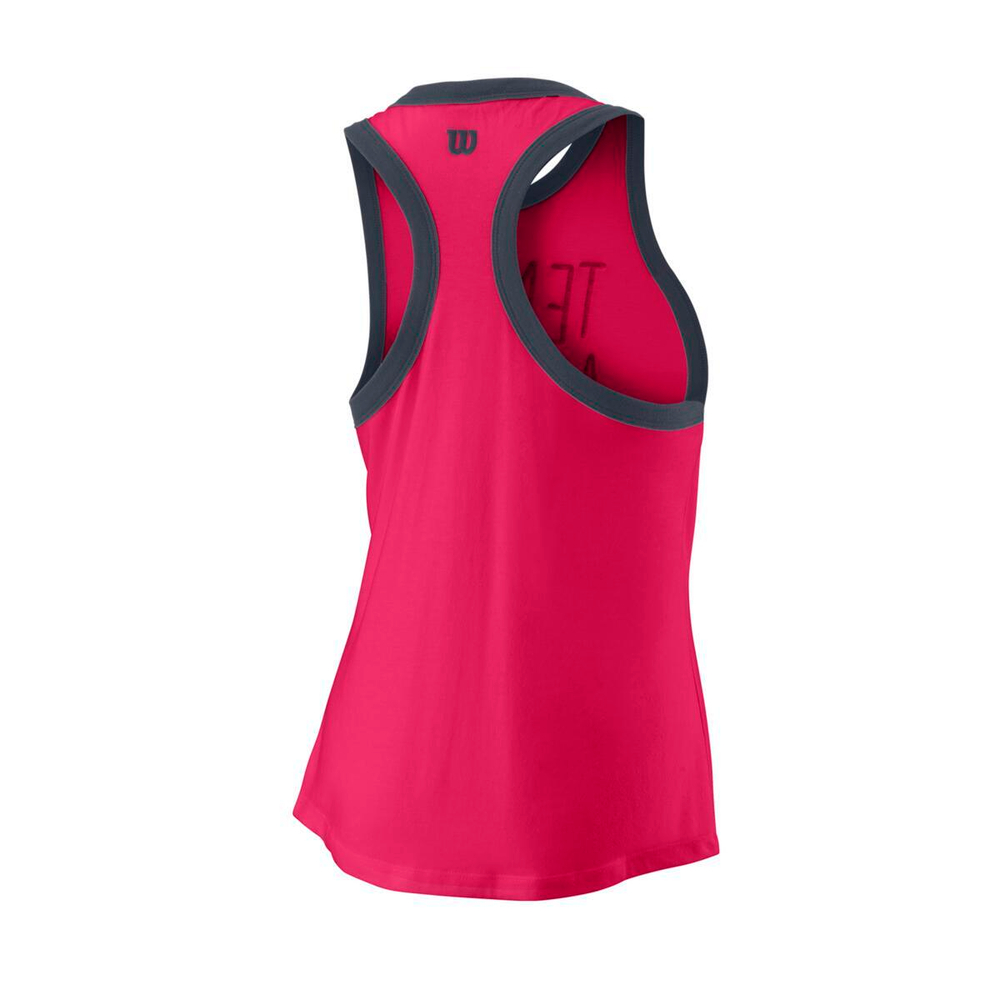 Женский топ теннисный Wilson Tennis Anyone Tech Tank W - love potion