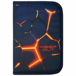 Penal \ Pencil case\ Пенал BRAUBERG, 1 отделение, 2 откидные планки, полиэстер, 21х14 см, 270719