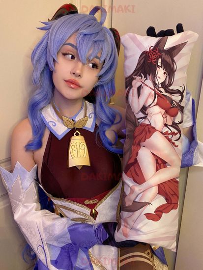 Мини дакимакура Акаги из Лазурный путь арт. M0534, 60х20 см