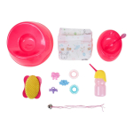 Пупс функциональный с аксесс., коробка BLS024C