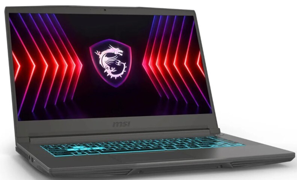 Ноутбук  MSI Thin 15 B13UDX-2277AU 15.6 ", Core i7, 16 Гб RAM, 512 Гб SSD, GeForce RTX 3050, Серый