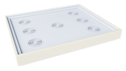 Подкрышник цельнолитой для ульев из ППУ с открытой вентиляцией