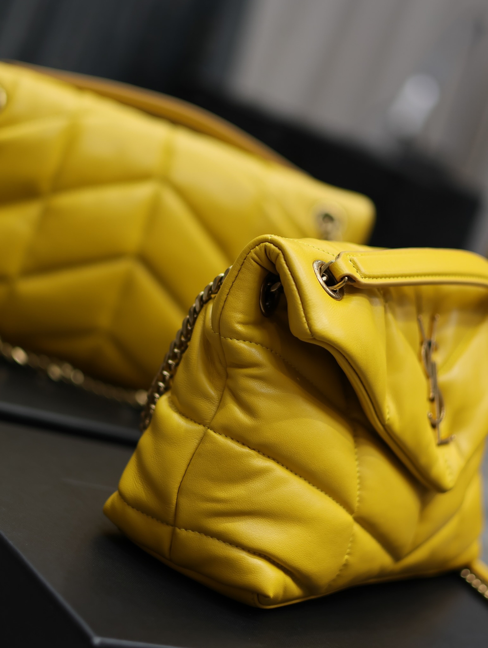 Saint Laurent Loulou Puffer Bag 29 cm