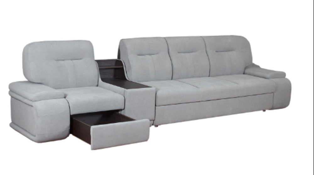 Диван Диор с баром и кресельной частью