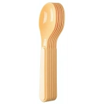 Набор ложек 6шт бледно-желтый