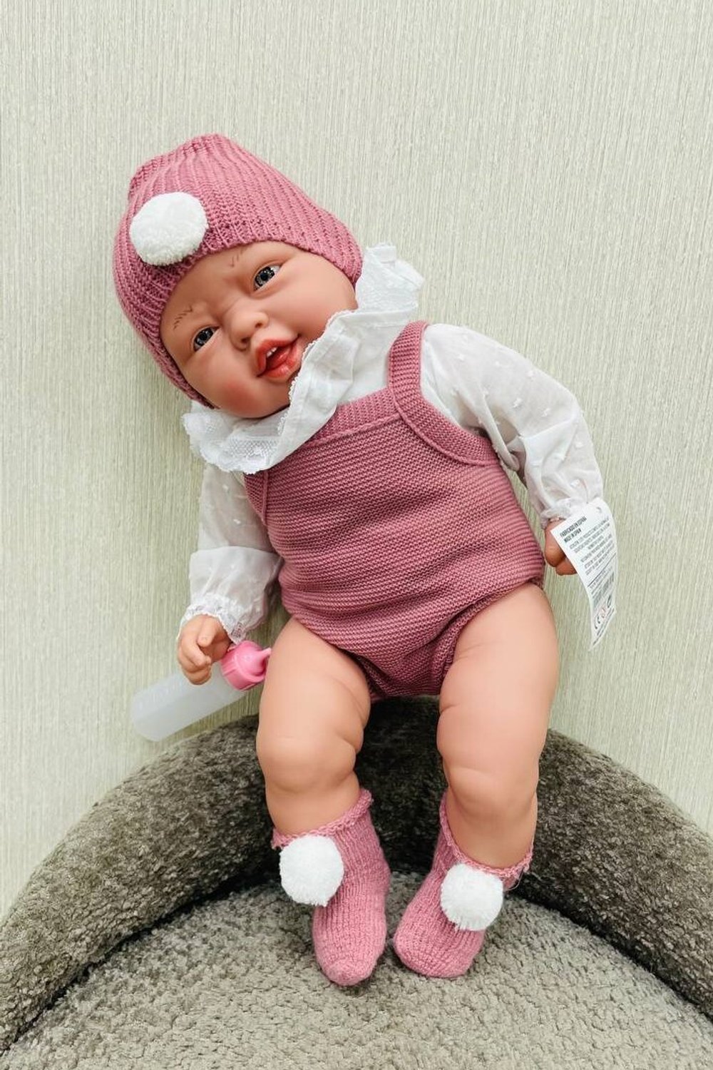 УЦЕНКА Кукла Manolo Dolls мягконабивная Joana 47см в пакете (1182)