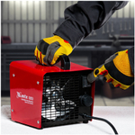 Тепловая пушка керамическая MTX SHCL-3000, квадратная, 230 В, 480 м3/ч, 1/3 кВт, арт. 96403