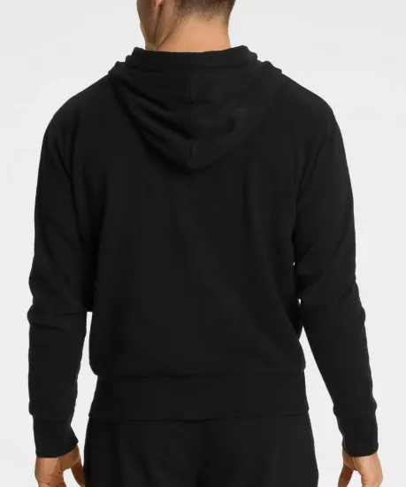 Мужская толстовка с капюшоном Atlantic HMT-001, черная