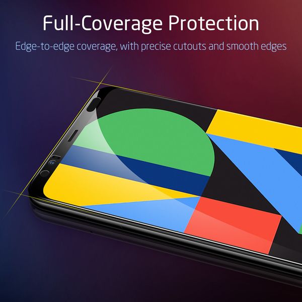 Защитное стекло ESR 3D для Google Pixel 4 XL (Black / Черное) (2шт)
