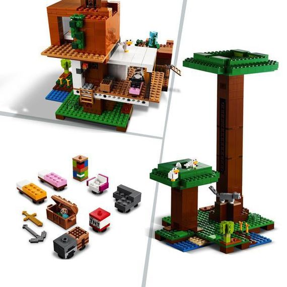 Lego Minecraft The Modern Treehouse