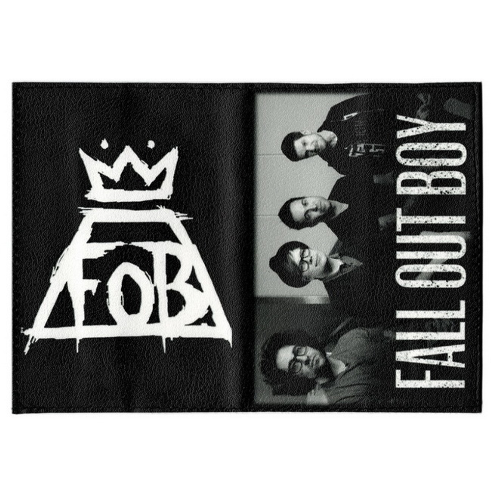 Обложка для паспорта Fall Out Boy