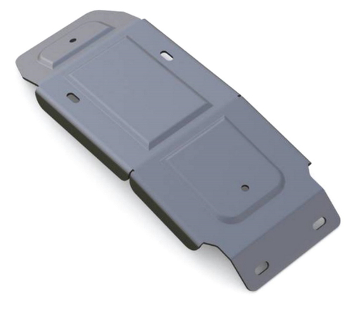 Защита редуктора Rival для Audi Q7 II (V - 3.0; 3.0D) (кроме а/м с управляемой задней подвеской) 2015-2020, штампованная, алюминий 4 мм, с крепежом, 333.0333.1