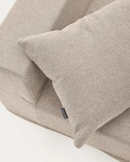 Arty бежевый трансформируемый пуф/кровать 70 x 89 (200) см