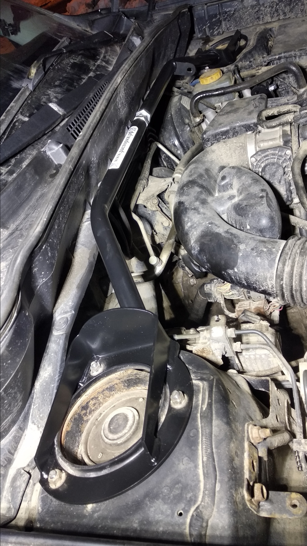 Распорка передних стоек (регулируемая) Subaru Forester 3 (SH) и Subaru Impreza (GH)