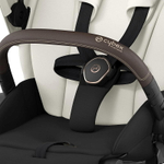 Коляска Cybex Priam IV Rosegold complete Cloud T Cozy Beige Plus Base T 3 в 1 Off White