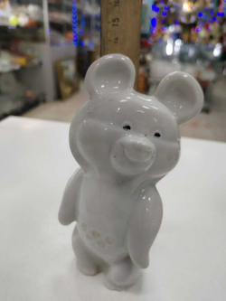 Мишка олимпийский СССР фарфор