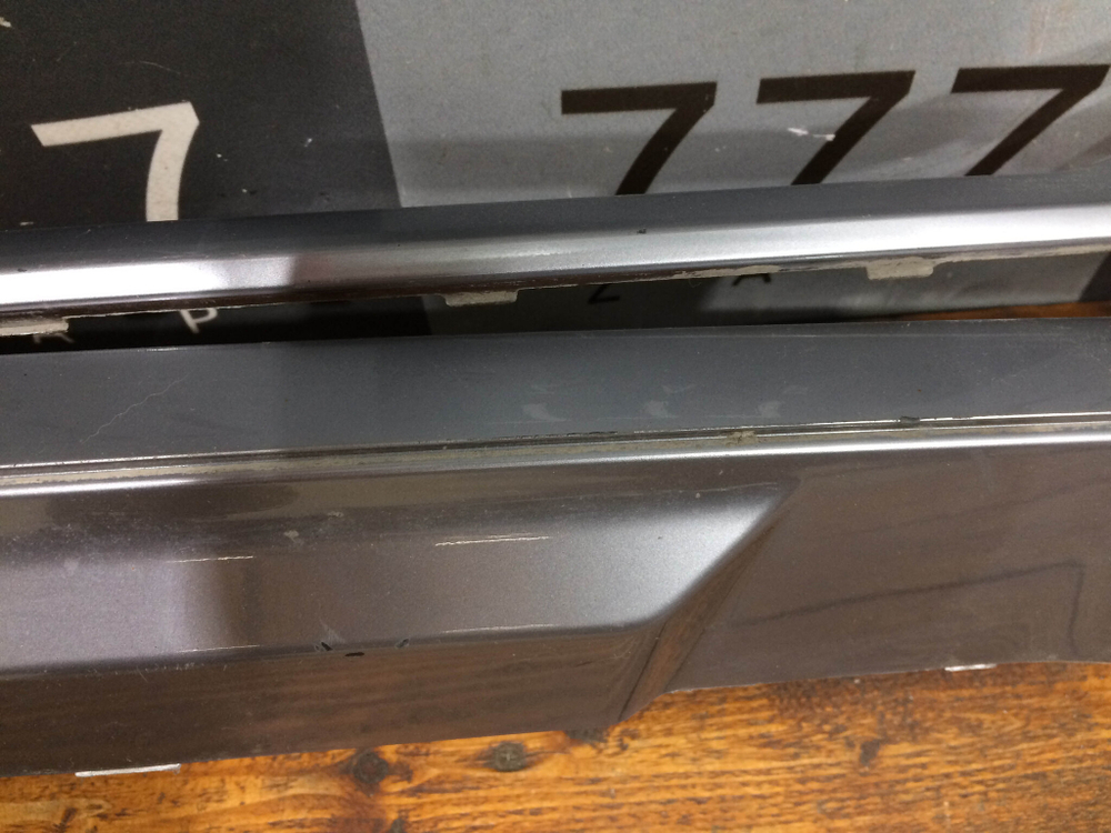 Накладка заднего бампера Kia Sorento 4 (MQ4) 20-нв Б/У Оригинал 86670P2010