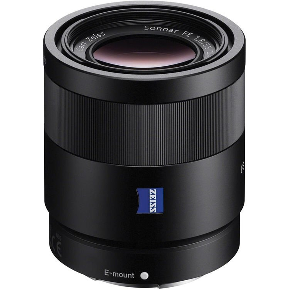 Sony Carl Zeiss Sonnar T* 55mm f/1.8 ZA (SEL-55F18Z), чёрный