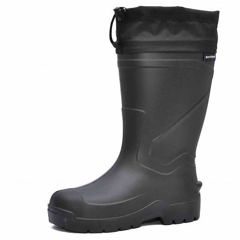 Сапоги мужские из ЭВА Nordman Active Pro до -30С ,с вкладышем (черные/олива)