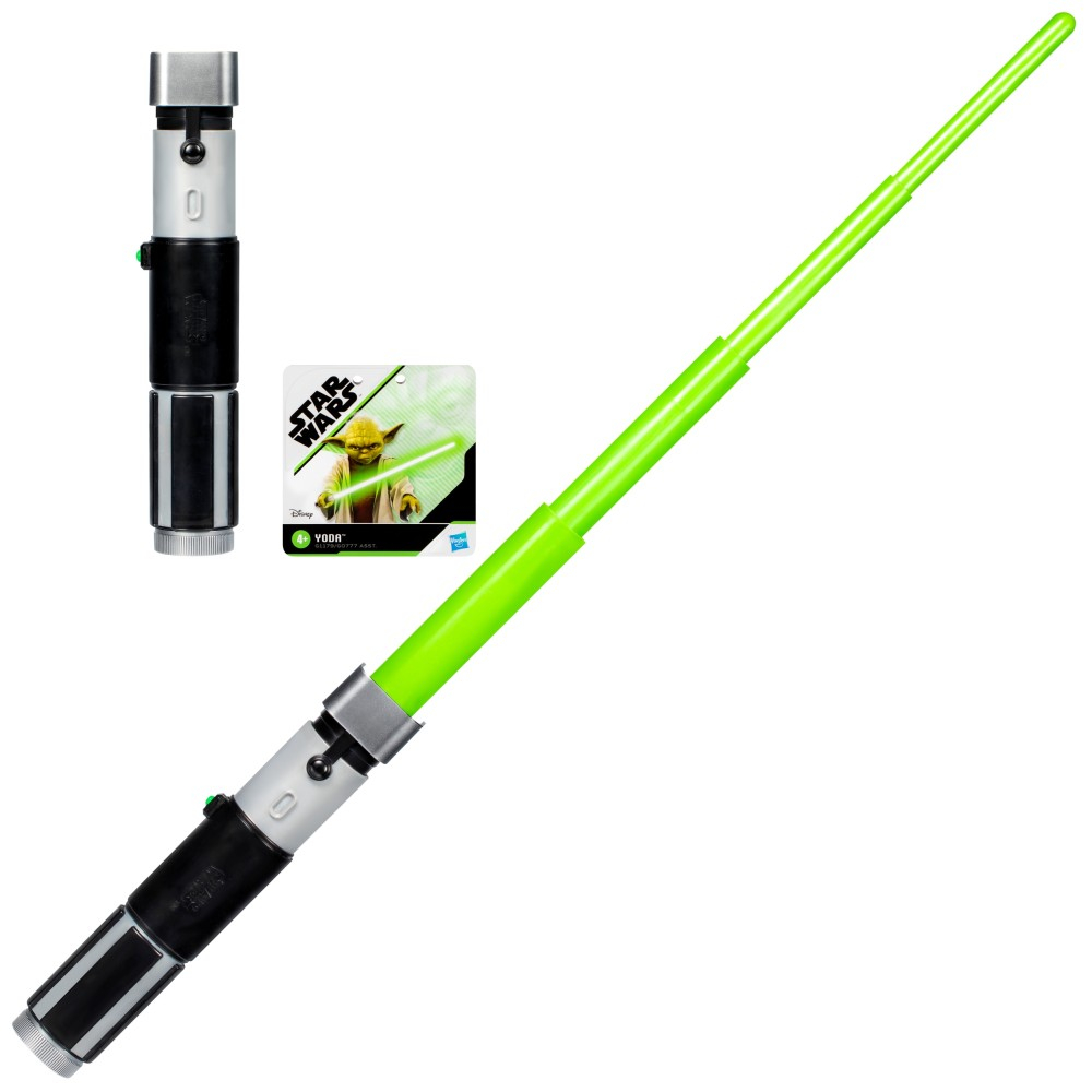 Hasbro STAR WARS - Меч световой Yoda Выдвижной lightsaber G1179