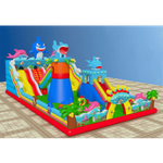 Коммерческий надувной батут "На морском дне" 18*10*7 м