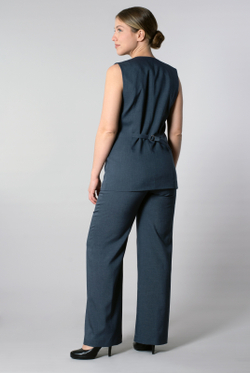 Жилет женский 4441АП, Темно-серый #479ТСе064441АП