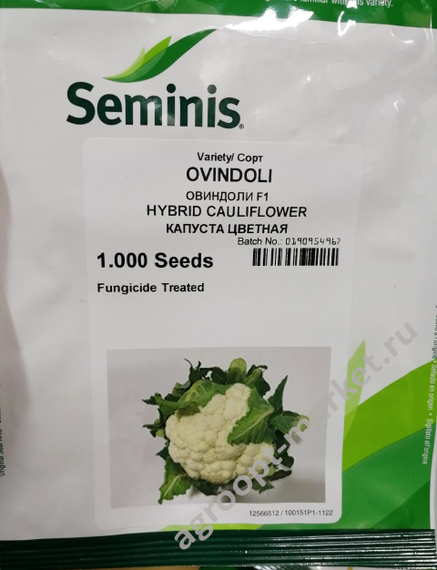 Овиндоли F1 семена капусты цветной (Seminis / Семинис) – фото 7