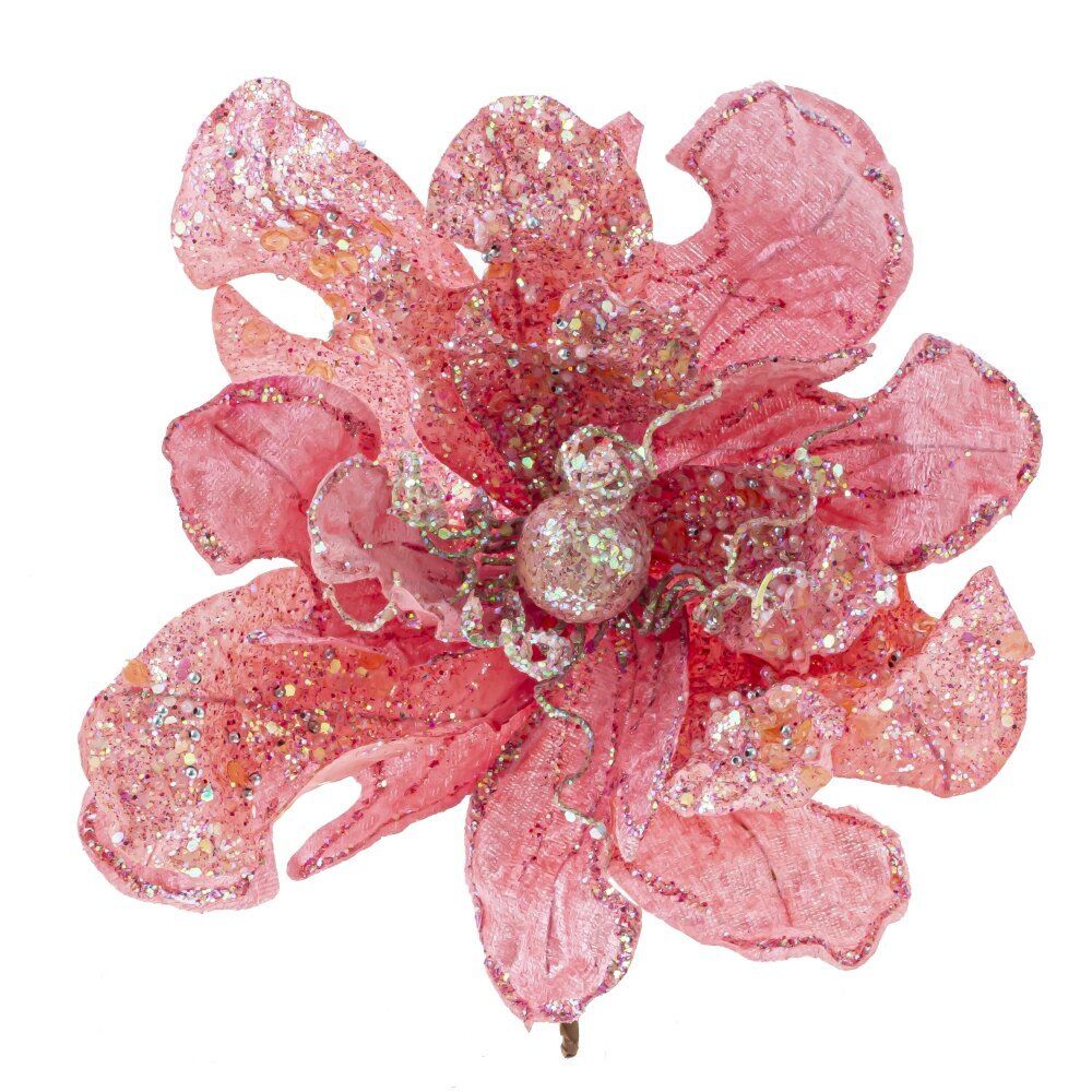 GAEM Цветок искусственный "Магнолия", L23 W23 H27 см