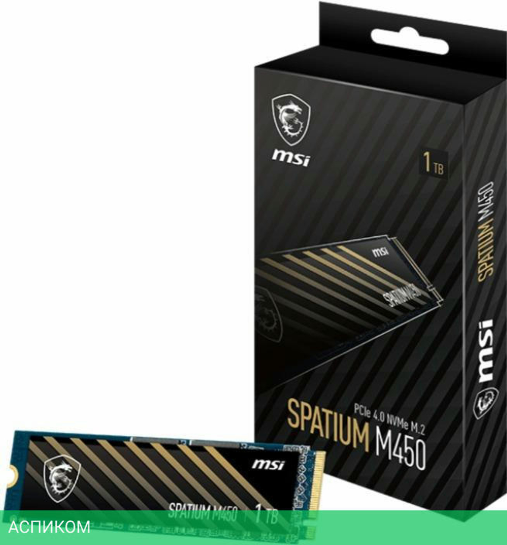 SSD диск MSI Spatium M450 1TB (S78-440L980-P83)