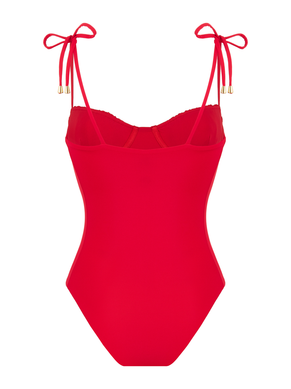 Слитный купальник mia royal red