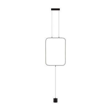 7022/27FLA HIGHTECH ODL25 247 Напольный светильник черный/металл/акрил IP20 LED 3000K 220V TEO