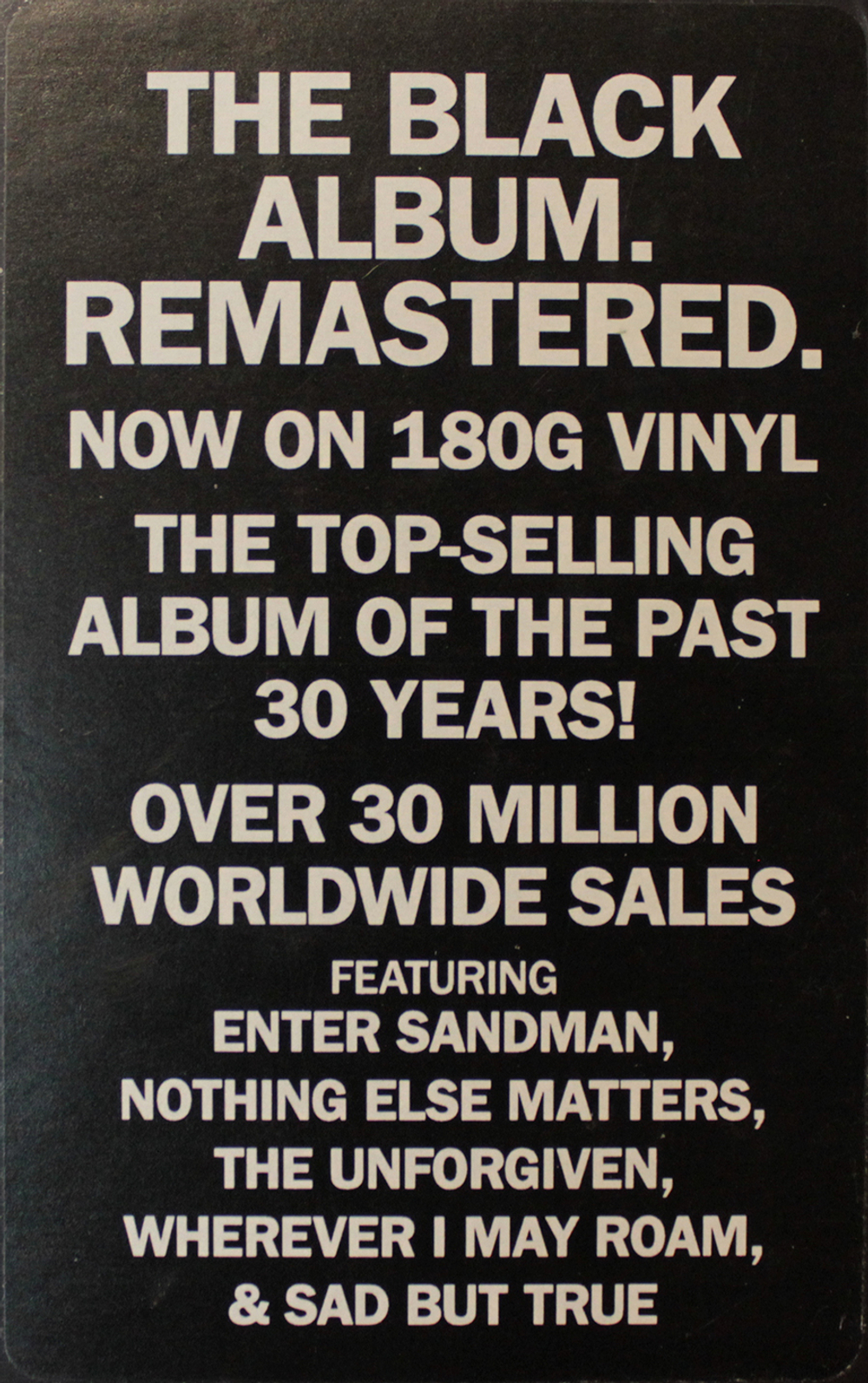 Metallica / Metallica (Coloured Vinyl)(2LP)