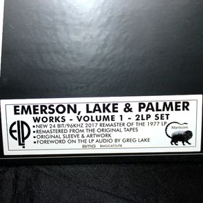 Emerson, Lake & Palmer / Works Volume 1 (2LP)