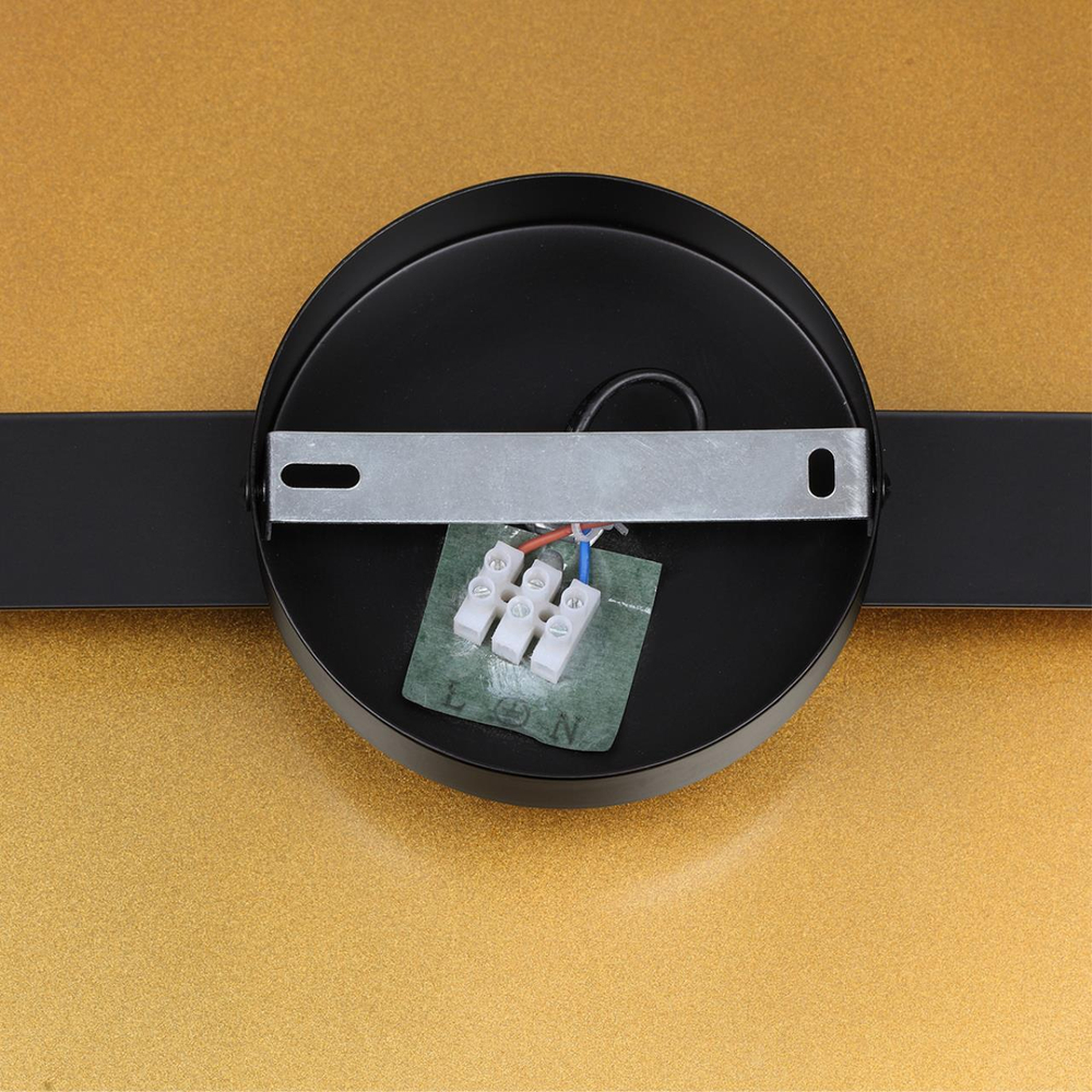 6597/40L LEDIO LN25 158 черный, античная латунь/античная латунь металл/металл, стекло Потолочный светильник LED 40W 4000К 220V DRUMY