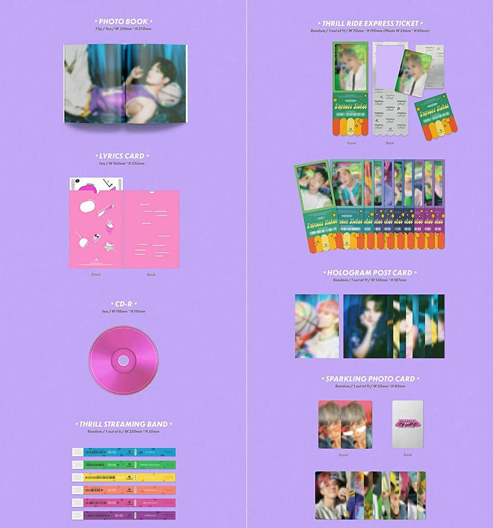 Альбом THE BOYZ  - THRILL-ING 6th Mini Album