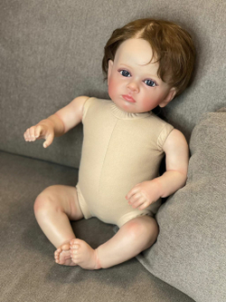 Кукла Реборн мягконабивная 60см в пакете (FA-159)