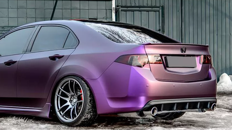 Диффузор на зад. бампер apex Revolt Honda Accord 8