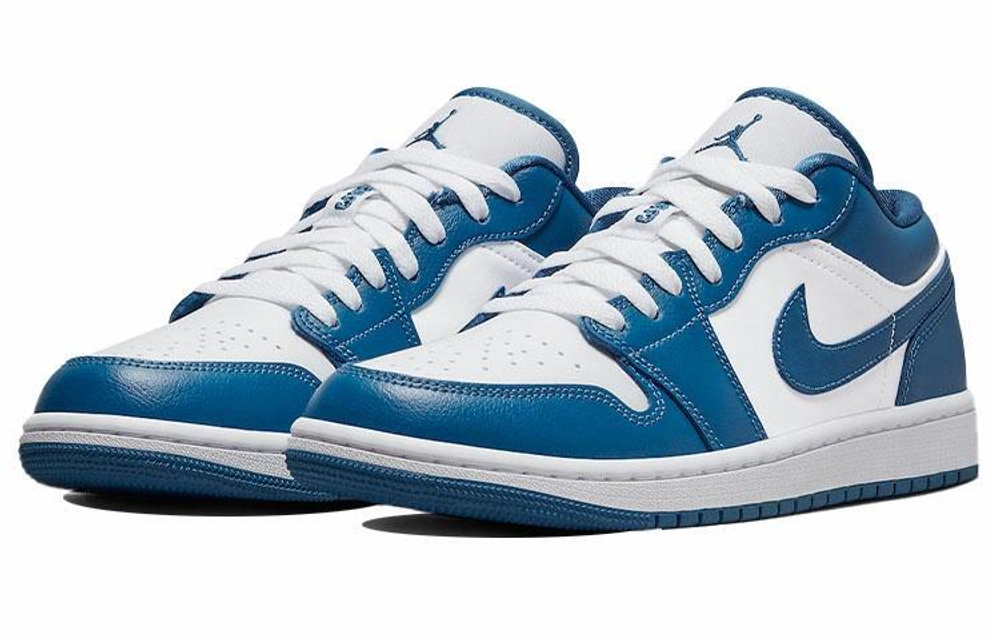 Кроссовки Jordan Air Jordan 1 Low "Marina Blue" (Женская размерная сетка)