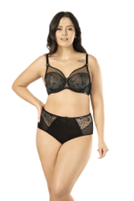 Трусики Diana с завышенной линией талии (Размер: XL) (Цвет: черный)