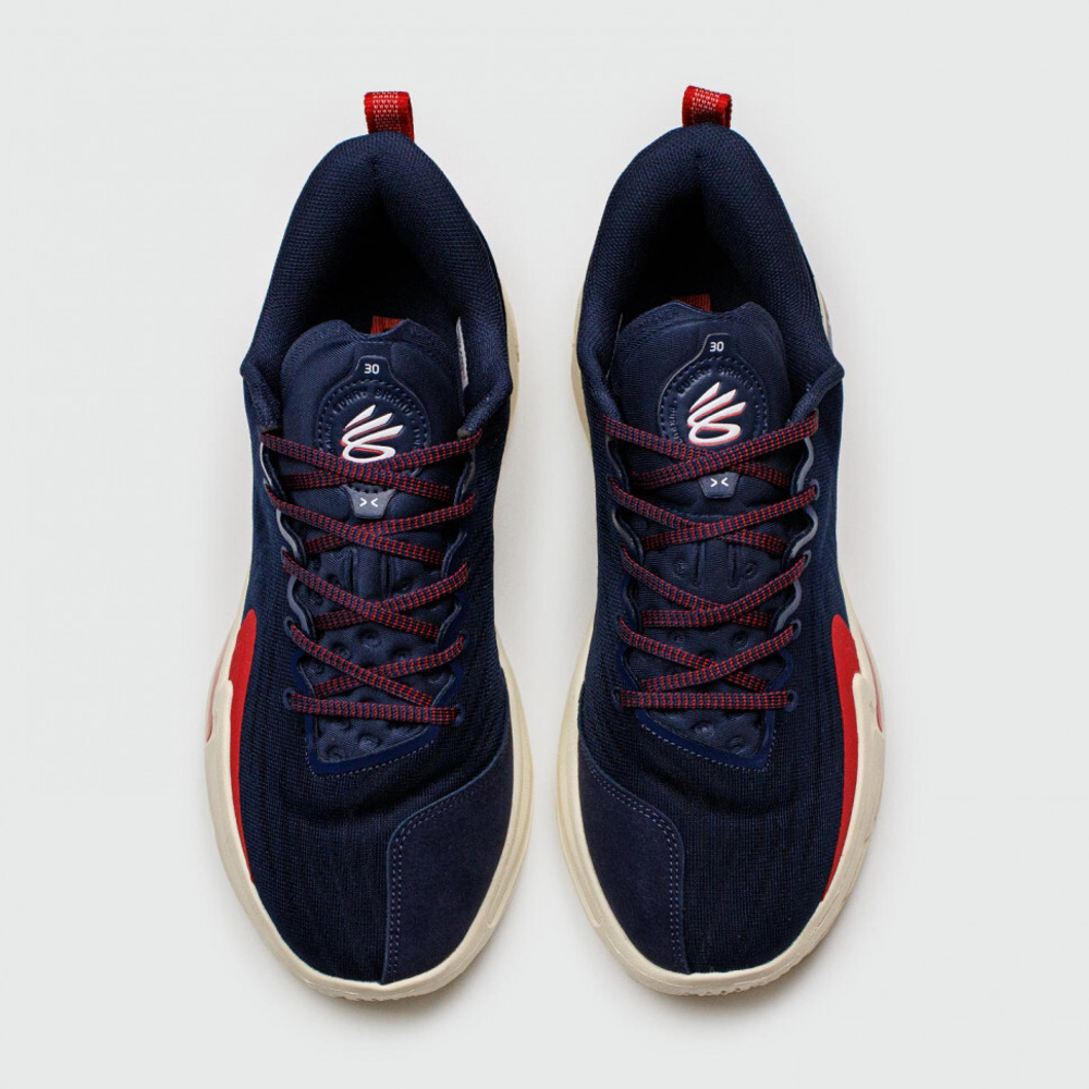 кроссовки Under Armour Curry 12 Navy Red 6000198-101