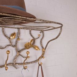 Вешалка настенная Терра кованая Амбер