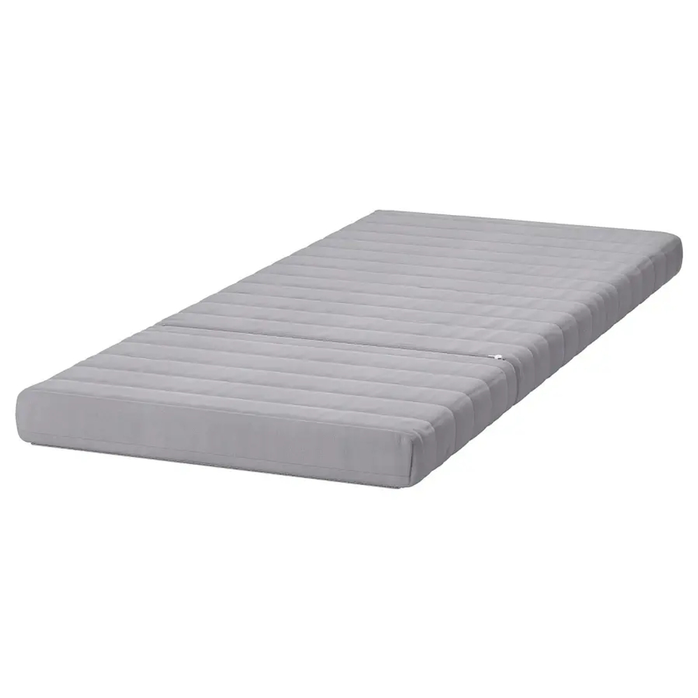 Матрас на диван-кровать - LYCKSELE MURBO IKEA/ ЛИКСЕЛЕ МУРБО ИКЕА,188х80 см, серый
