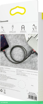 Кабель Baseus Cafule 1m Red/Black (CALKLF-B19)