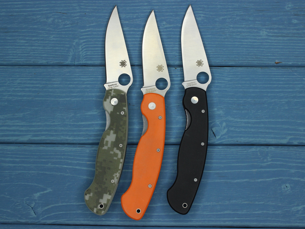 Нож Spyderco Military G10 . C36GP