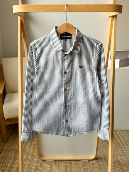 Хлопковая рубашка Emporio Armani, 128