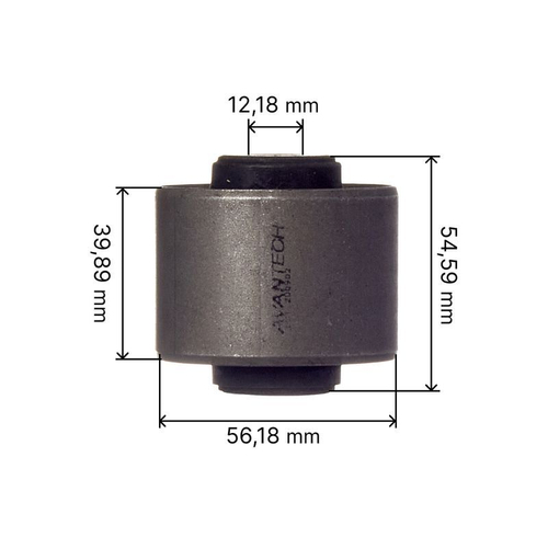 Сайлентблок задней подвески, подрамника, переднее крепление редуктора Avantech ASB1038