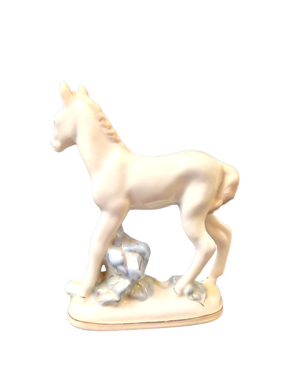 Фарфоровая статуэтка "Жеребенок" Гжель